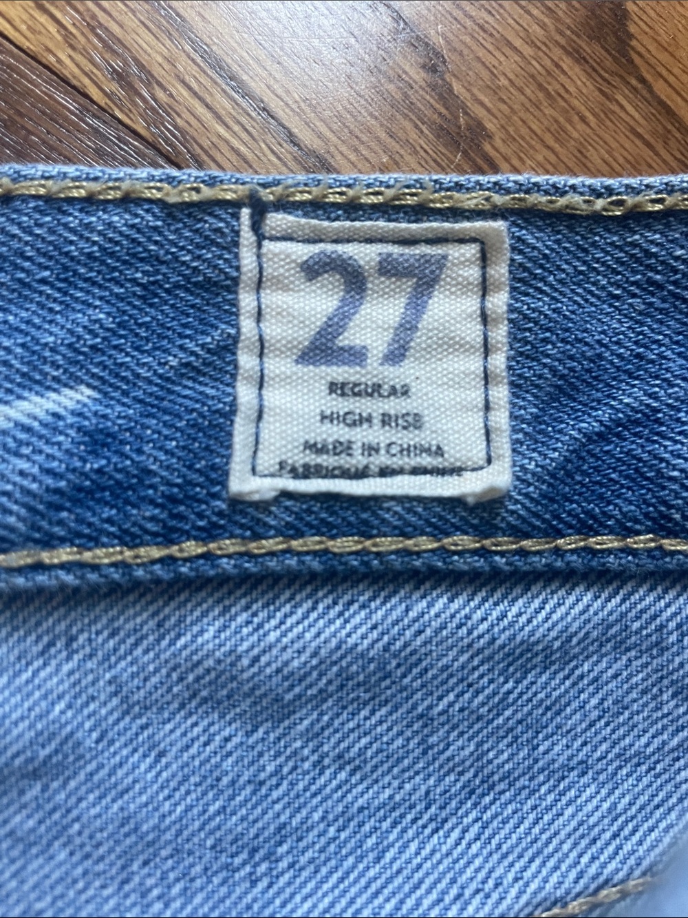 Free People We The Free Blossom Rigid Crop Skinny Jeans EUC Size 27 - Picture 8 of 10